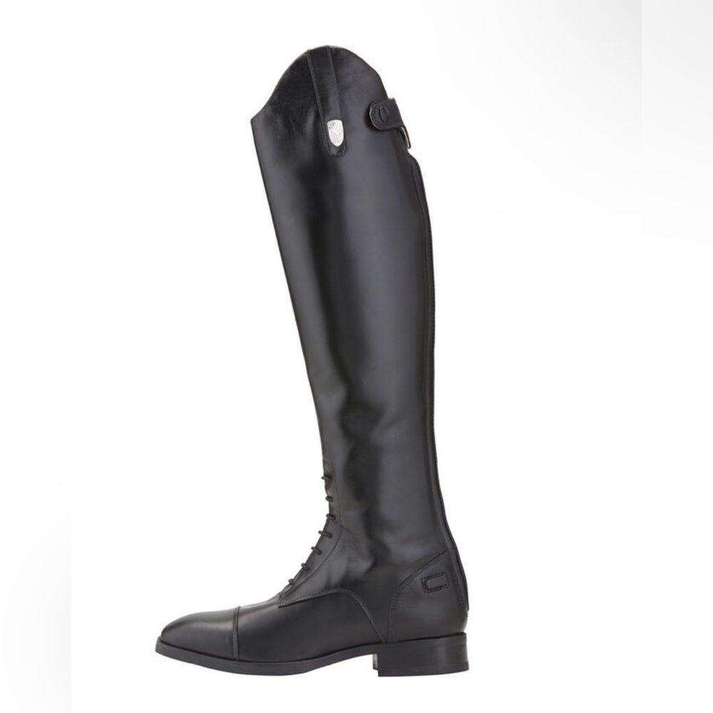 Ariat Monaco Field Boots 9.5 Tall Full Calf Black | Excellent w/ Inserts & Bags